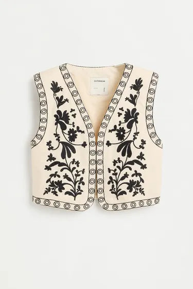 Gilet Ricamato